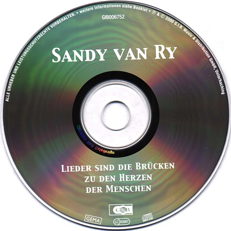 Sandy Van Ry 2000 - Lieder Sind Die Brcken Zu Den Herzen Der Menschen 320 - CD.jpg