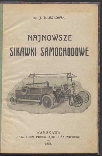 Hobby i nauka - Najnowsze sikawki samochodowe - J.Tuliszkowski 1922.jpg