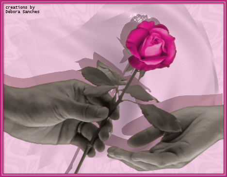 z różą - Dlonie,roza,serca.gif